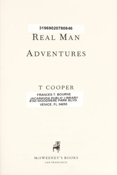 Capa de Real man adventures