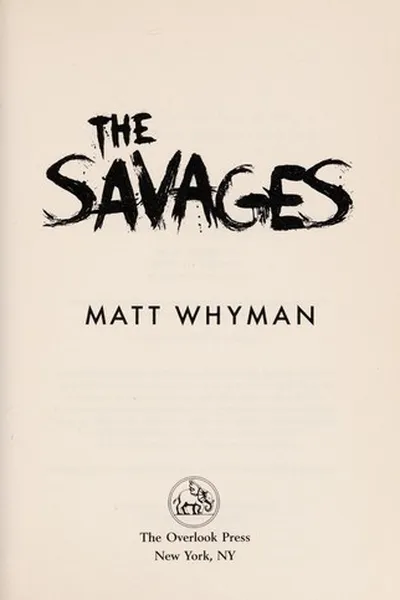 Capa de The Savages