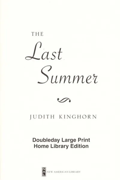Capa de The last summer