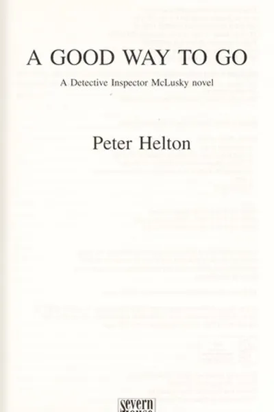 Capa de A good way to go