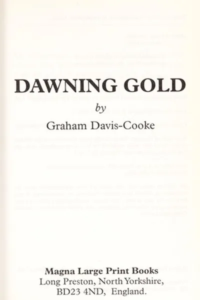 Capa de Dawning gold