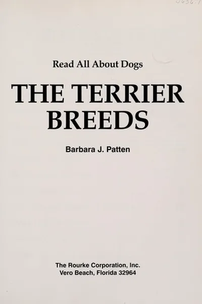 Capa de The terrier breeds