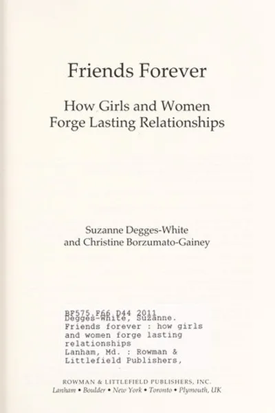 Cover of Friends forever