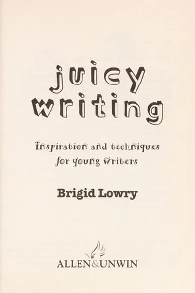 Capa de Juicy writing