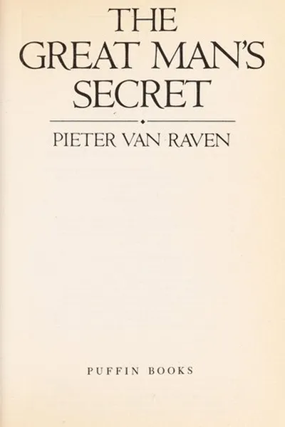 Capa de The great man's secret