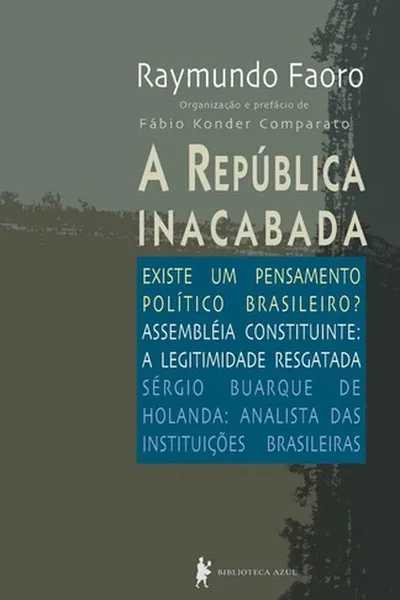 Capa de A República Inacabada