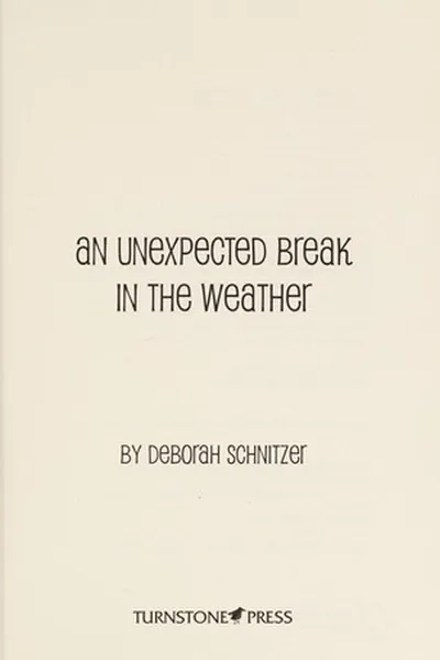 Capa de An unexpected break in the weather