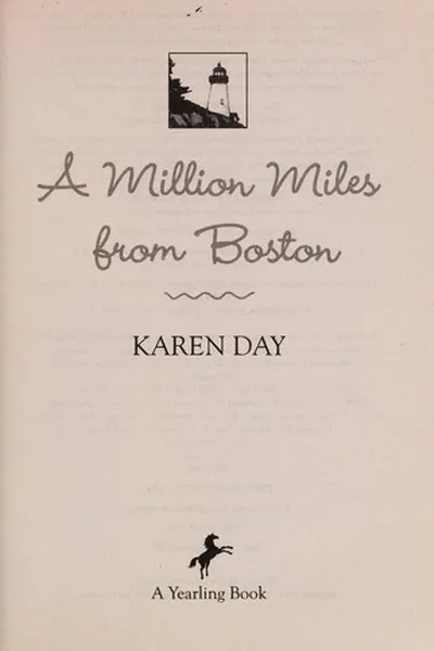 Capa de A million miles from Boston