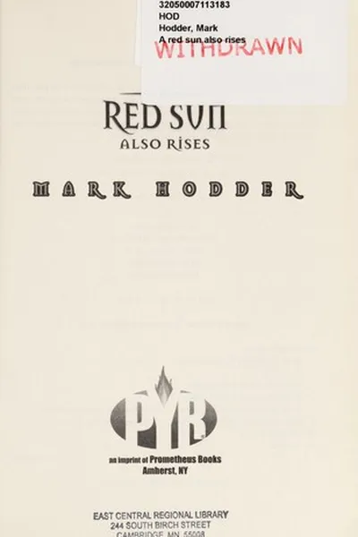 Cover of A red sun also rises