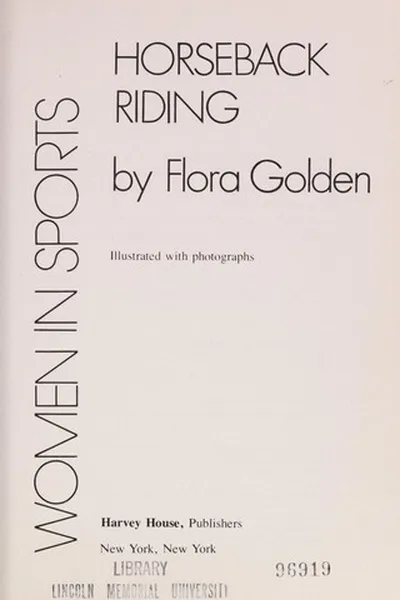 Capa de Horseback riding