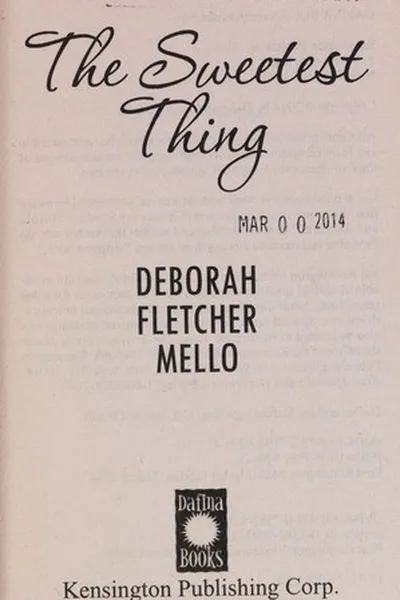 Capa de The sweetest thing