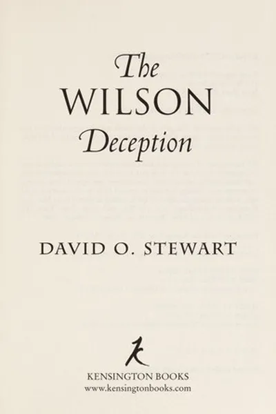 Capa de The Wilson deception