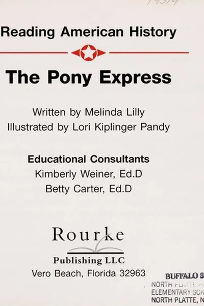 Capa de The pony express