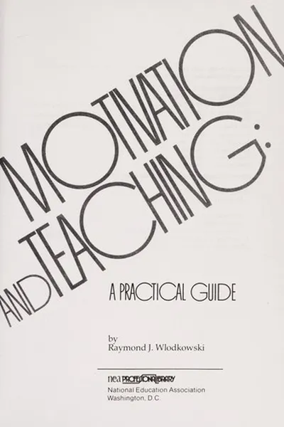 Capa de Motivation and teaching