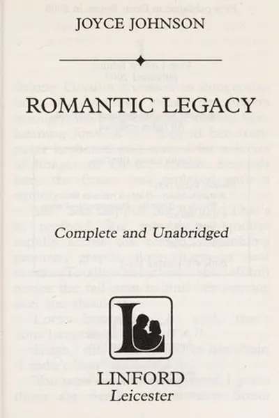 Capa de Romantic legacy