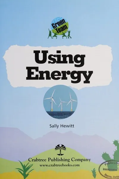 Capa de Using energy