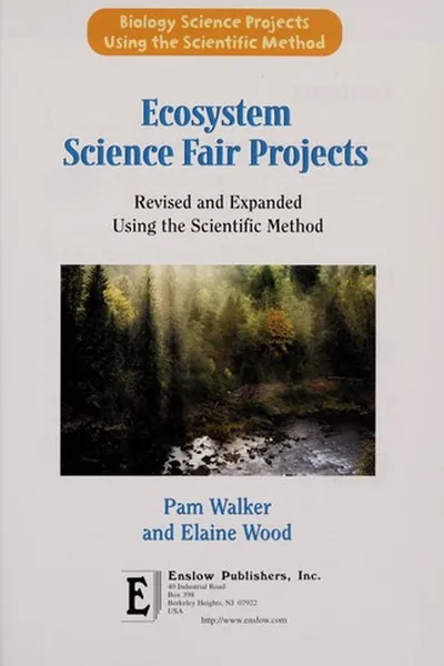 Capa de Ecosystem science fair projects, revised and expanded using the scientific method