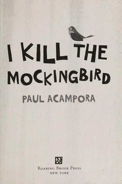 Capa de I kill the mockingbird