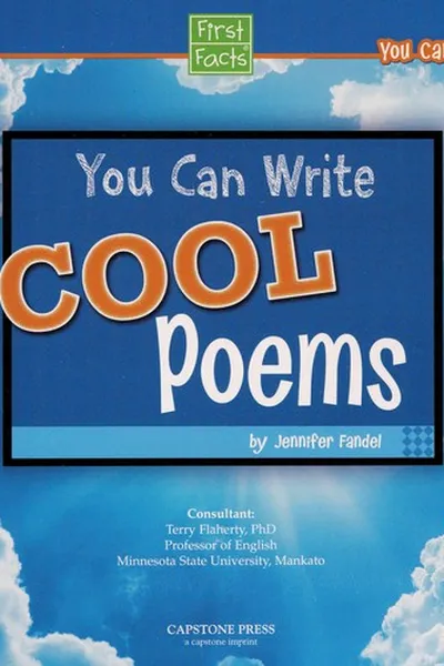 Capa de You can write cool poems