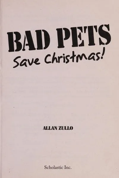 Capa de Bad pets save Christmas!