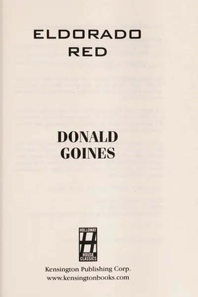 Capa de Eldorado Red