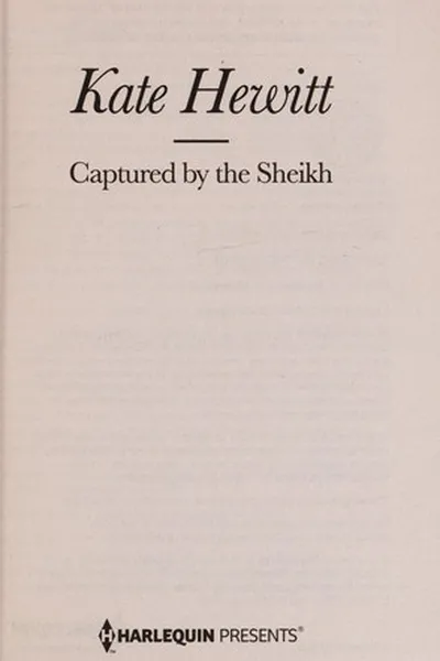 Capa de Captured by the Sheikh