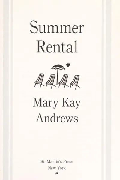 Capa de Summer rental