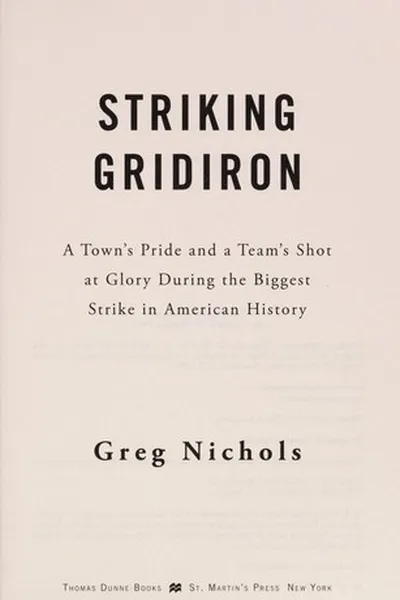 Capa de Striking gridiron