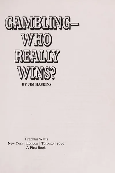 Capa de Gambling--who really wins?