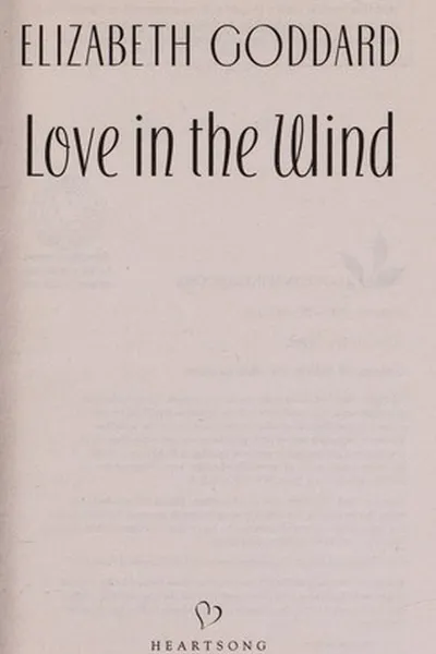 Capa de Love in the wind