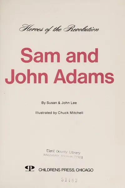 Capa de Sam and John Adams