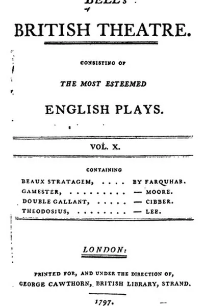 Capa de The beaux stratagem