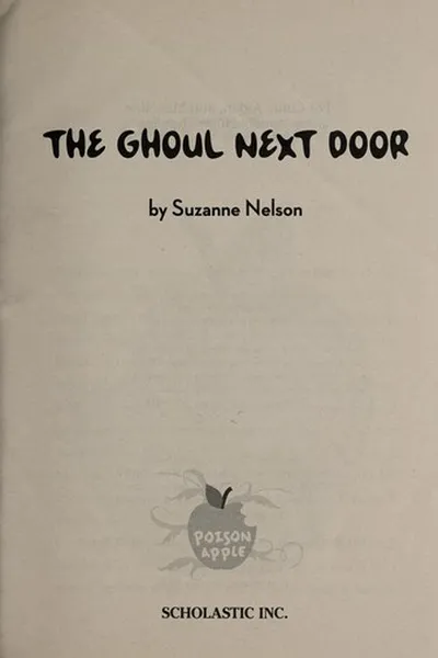 Capa de The ghoul next door
