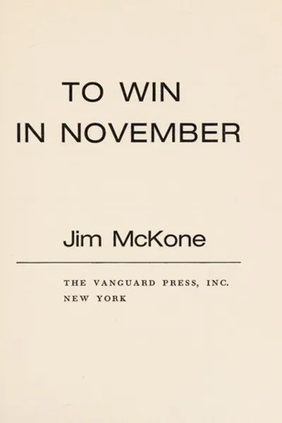 Capa de To win in November
