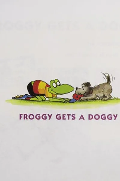 Capa de Froggy gets a doggy