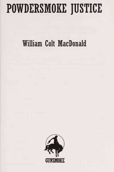 Capa de Powdersmoke justice