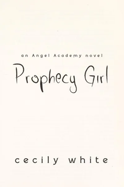 Capa de Prophecy girl