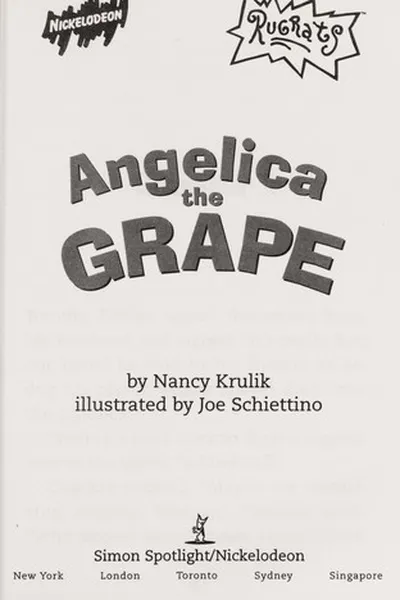 Capa de Angelica the grape