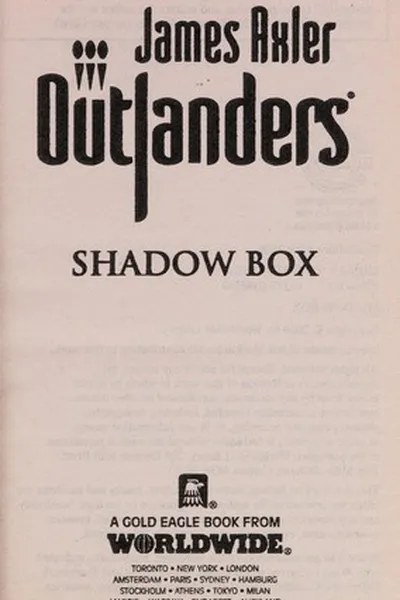 Cover of Shadow box