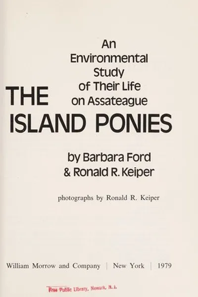 Capa de The island ponies