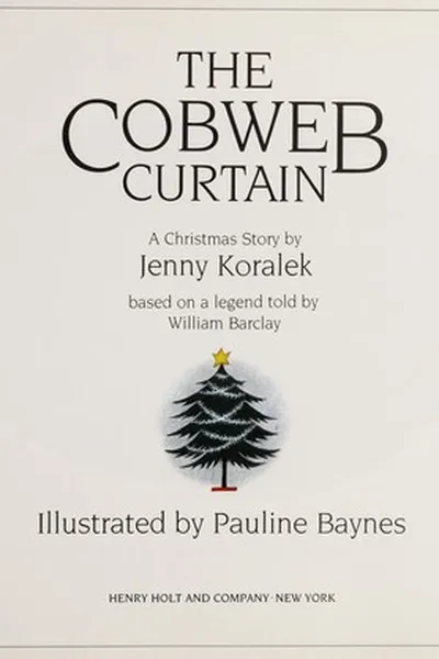Capa de The cobweb curtain