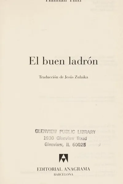 Capa de El buen ladron