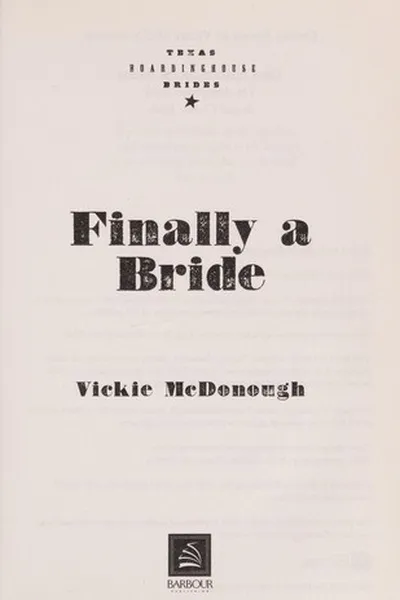 Capa de Finally a bride