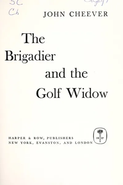 Capa de The  brigadier and the golf widow