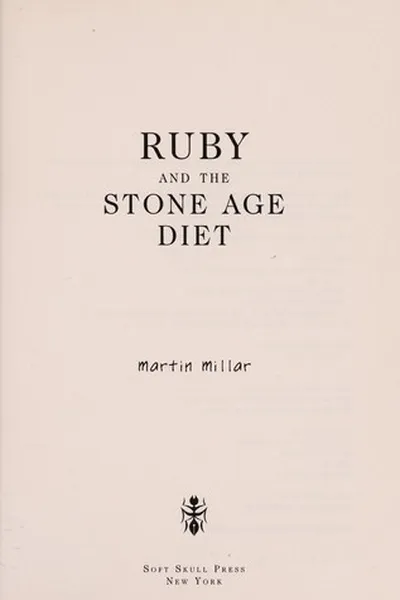 Capa de Ruby and the stone age diet