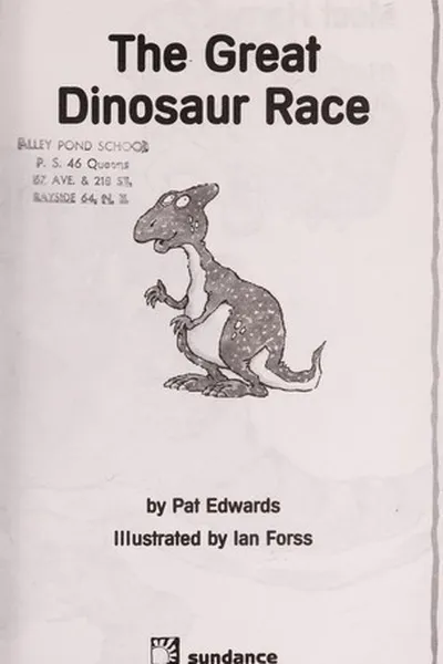 Capa de The great dinosaur race