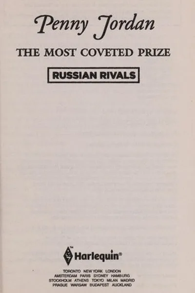 Capa de The Most Coveted Prize