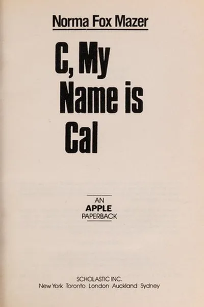 Capa de C, my name is Cal