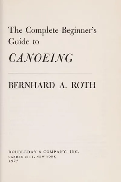 Capa de The complete beginner's guide to canoeing