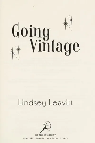 Capa de Going vintage